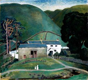 Dora Carrington, Farm at Watendlath, 1921. Oil on canvas. Presented by Noel Carrington, the artist’s brother, 1987. Photo: Tate.