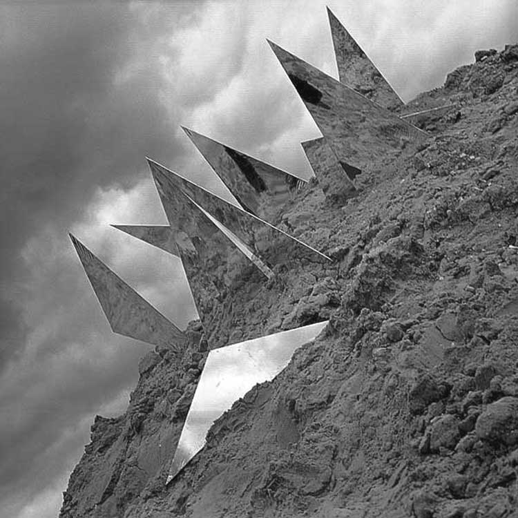 Francisco Arana Infante, Artifacts, 1977. From the series The Life of the Triangle.  Silver gelatin print.  Kolodzei Art Foundation.