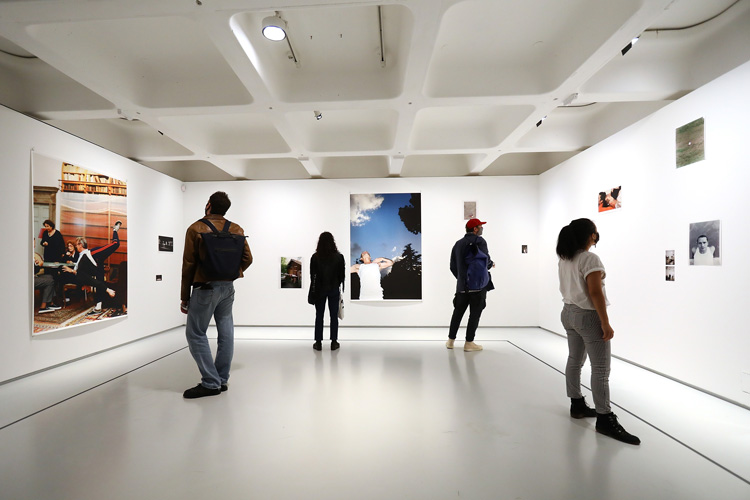 Wolfgang Tillmans room, installation view, Michael Clark: Cosmic Dancer, Barbican Art Gallery, 7 October 2020 – 3 January 2021. © Tim Whitby/Getty Images.