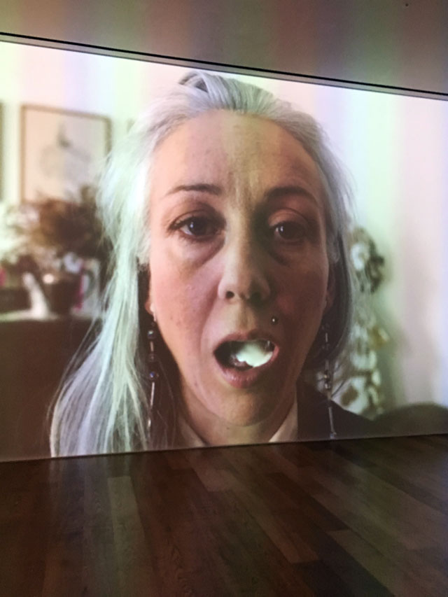 Martin Creed. Work No. 2724. Anouchka Grose Mouth OPEN, installation view, Hauser & Wirth, London, 2018. Photo: Veronica Simpson.
