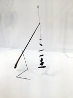 Alexander Calder. Untitled, 1942. Wood, wire, glass, and string, 52 3/4 × 26 × 12 in (134 × 66 × 30 cm). © 2017 Calder Foundation. Photograph: Jill Spalding.