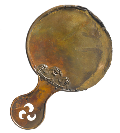 Balmaclellan mirror. Bronze. Balmaclellan, southwest Scotland, AD 80–250. © National Museums Scotland.