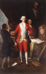 Franciso de Goya y Lucientes. <em>Don Jose Monino y Redondo I, Conde de Floridablanca</em>, 1783. Oil on canvas, 260 x 166 cm. Coleccion Banco de Espana, Madrid