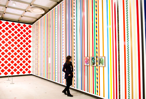 Martin Creed. What's the point of it, Hayward Gallery, 2014, installation view. Photograph: Linda Nylind.