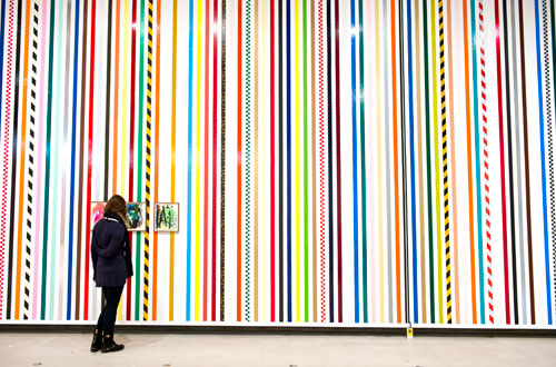 Martin Creed. Work No 1806, 2014. What's the point of it, Hayward Gallery, 2014, installation view. Photograph: Linda Nylind.