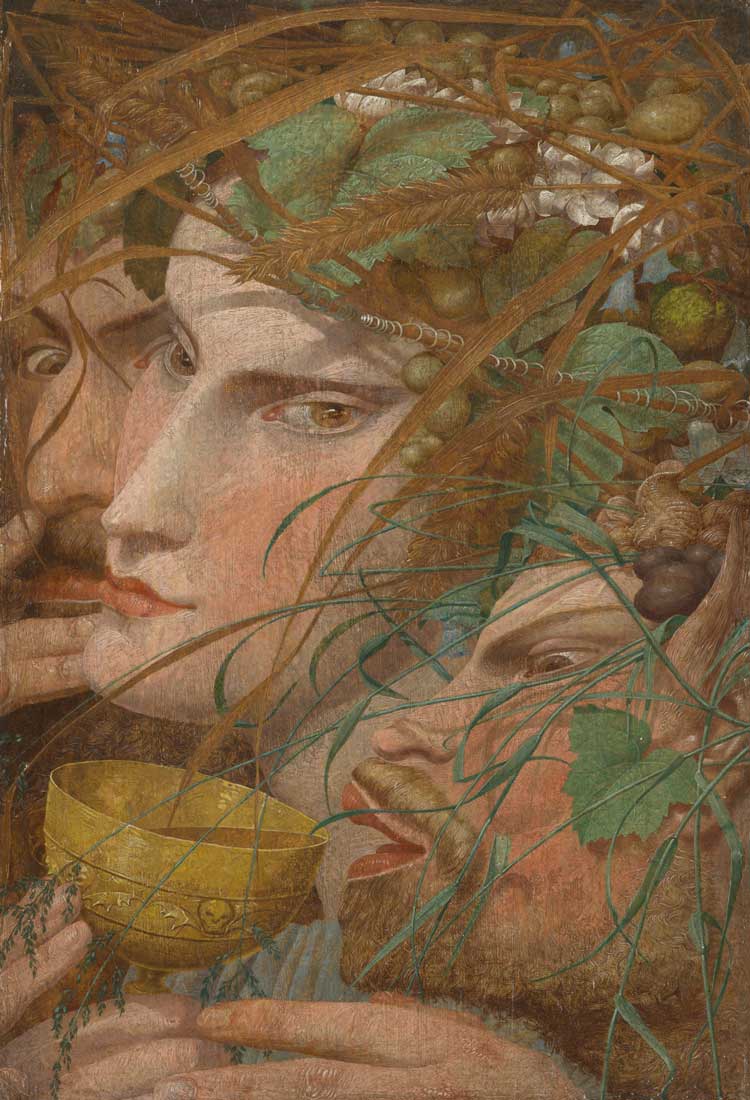 Richard Dadd, Bacchanalian Scene, 1862. Oil on wood, 35.6 x 24.1 cm. Tate: Lent from a private collection 1993. Photo: Tate.