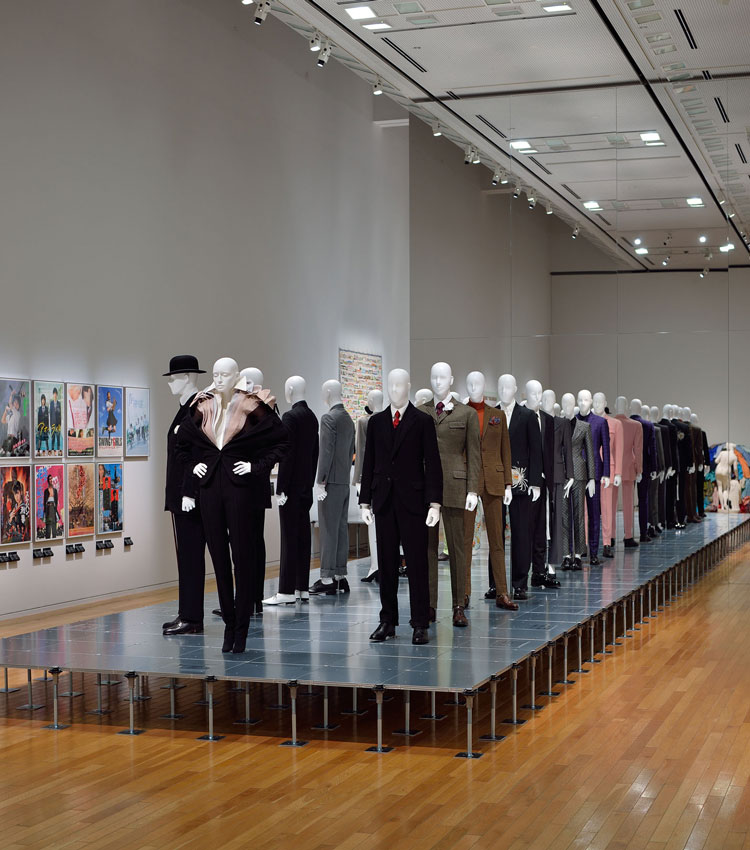 Suits, exhibition view, Dress Code: Are You Playing Fashion? Photo: Naoya Hatakeyama.
