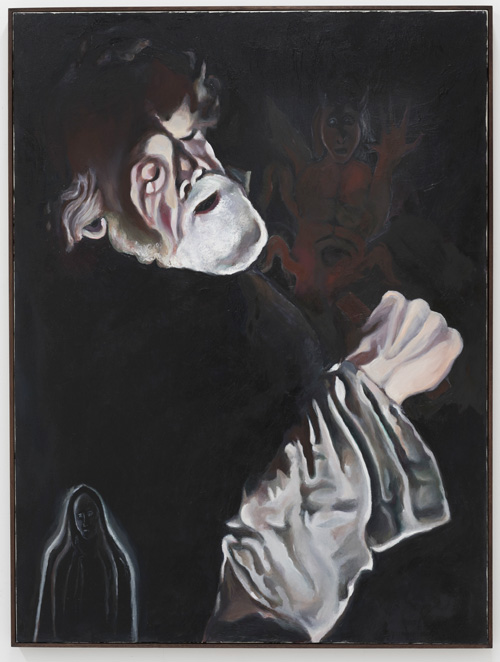 Nathan Cash Davidson. Your Sorrows Have A Name, 2012. Oil on canvas, 122 x 91 cm. © the artist.