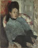 Degas, Hilaire-Germain-Edgar (1834-1917), Portrait of Elena Carafa, probably 
        about 1875 oil on canvas 69.8 x 54.6 cm. The National Gallery, London 
        inv. NG 4167 © The National Gallery, London