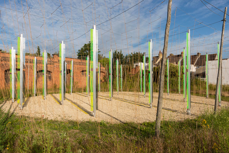 Jyll Bradley, Green/Light (for MR), Commissioned for Creative Folkestone Triennial 2014. Photo: Thierry Bal.
