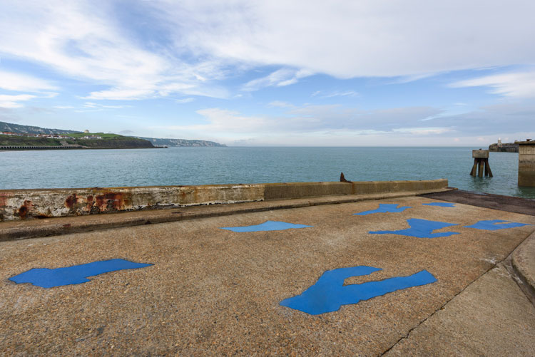 Tina Gverovic, Surface Flows, Commissioned for Creative Folkestone Triennial 2021. Photo: Thierry Bal.