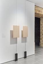 On the resonance of the forest, 2020. Spruce speakers by CIRESA, two 60W amplifiers. Formafantasma, Cambio, installation view, Serpentine Sackler Gallery, London, 4 March – 17 May 2020. Photo courtesy Formafantasma.