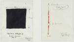 Stephen Farthing. The Drawn History of Painting: Malevich, 2010. Ink and crayon on paper. Courtesy of the artist.