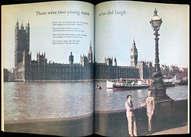 Gilbert & George, There were two young men who did laugh. Magazine Sculpture, published in Studio International, May 1971, Vol 181 No 933.