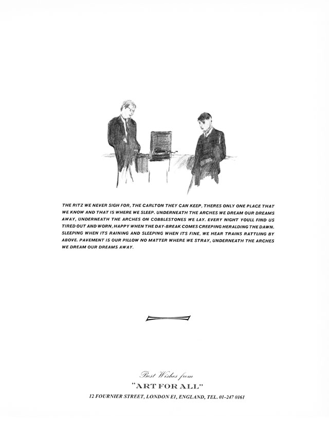 Gilbert & George, Magazine Sculpture, published in Studio International, May 1970, Vol 179 No 922, p 219.
