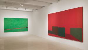 This, the first New York exhibition of John Hoyland’s work in 25 years, brings together seven of his monumental stain paintings along with works on paper. Don’t miss it