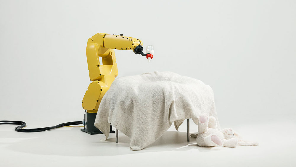 Paul the robot – Installation arts et sciences