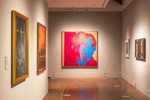 Iconic: Portraiture from Francis Bacon to Andy Warhol, installation view, Holburne Museum, Bath. Photo: Jo Hounsome.