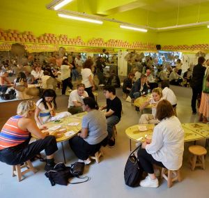 Wallowland by Cooking Sections at Büyükdere35, 17th Istanbul Biennial. Photo © David Levene.