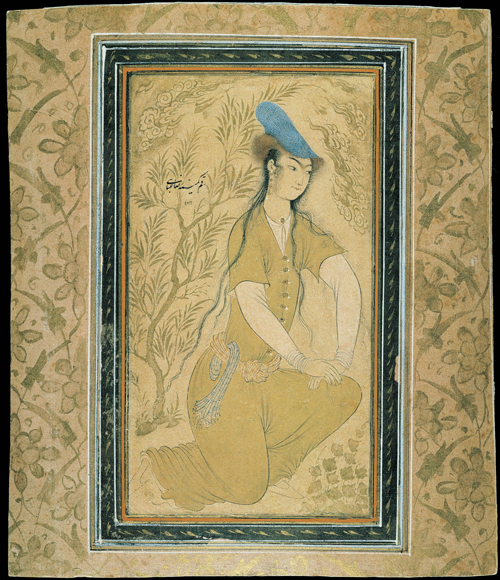 Girl in a Fur Hat Iran (1602). © The State Hermitage Museum, St Petersburg