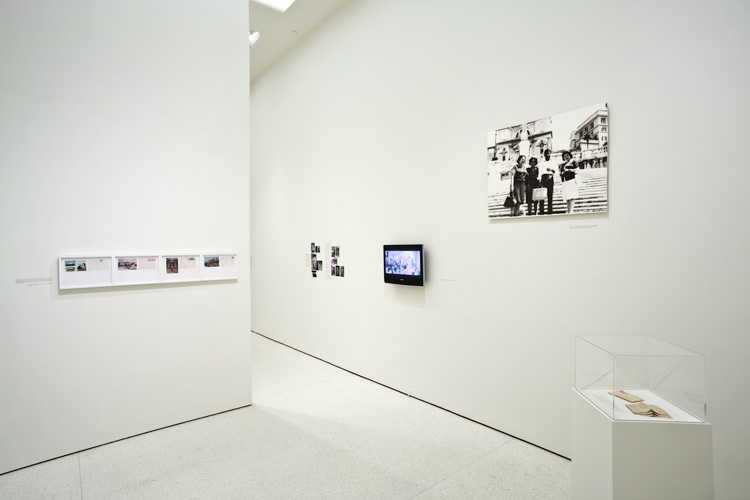 Emily Jacir, Material for a film, 2004–07. Multimedia installation, three sound pieces, one video, texts, photos, archival material. Installation view, The Hugo Boss Prize 2008: Emily Jacir, Solomon R. Guggenheim Museum, New York. Photograph by David Heald © The Solomon R. Guggenheim Foundation, New York. This work was devised in part with the support of La Biennale di Venezia
© Emily Jacir 2004.