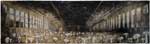 Anselm Kiefer. Madame de Staël: de l’Allemagne (Madame de Staël: Germany), 2015-21. Emulsion, oil, acrylic, shellac, zinc, wire and chalk on canvas, 380 x 1330 cm. Copyright: © Anselm Kiefer. Photo: Georges Poncet.