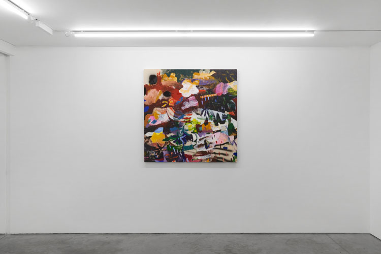 Hilda Kortei: Waitless Beyond Blue, installation view, courtesy of Cob Gallery.