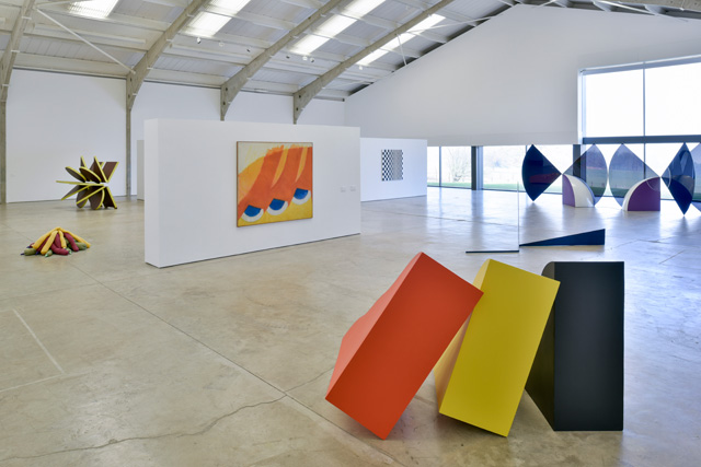Kaleidoscope: Colour and Sequence in 1960s British Art, installation views at Longside Gallery, Yorkshire Sculpture Park. © artists and estates. Photograph: Jonty Wilde.