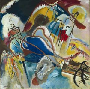Wassily Kandinsky, <em>Improvisation 30 (Cannons),</em> 1913, The Art Institute of Chicago.