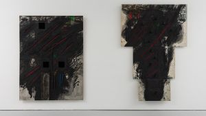 Donald Locke: Resistant Forms, 2025. Installation view at Spike Island. Image courtesy the artist. Photo: Rob Harris.