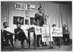 Horace Ové. Stokely Carmichael giving a Black Power speech at The Dialectics of Liberation Congress, Round House, London, 1967. Courtesy Horace Ové Archives © Horace Ové.