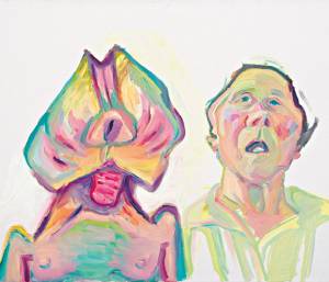 Concerned with the fundamental problem of the location of the body, both on canvas and in the world, the Austrian artist’s self-portraits span genre and interrogate the notion of self-representation and the limitations of painting
