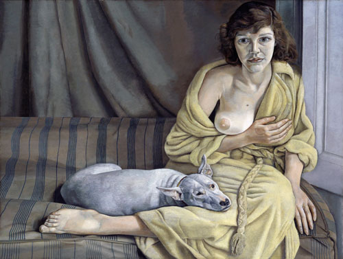 Lucian Freud. Girl with a White Dog, 1950-1. © Tate, London 2012. Purchased 1952.
