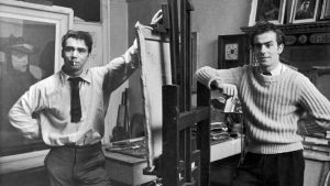 The two men from working-class Scottish backgrounds met at art school and became inseparable. This exhibition charts a tale of love, fame, drunkenness and tragedy