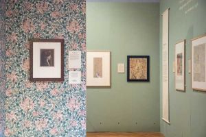 May Morris: Art & Advocacy, installation view, Russell-Cotes Art Gallery & Museum, Bournemouth,
5 April – 5 October 2025. Photo: Eliza Naden.