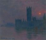 Claude Monet, Houses of Parliament, Sunset, 1900-03. Oil on canvas, 81.2 x 92 cm. Hasso Plattner Collection.