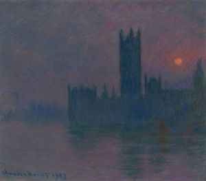 Claude Monet, Houses of Parliament, Sunset, 1900-03. Oil on canvas, 81.2 x 92 cm. Hasso Plattner Collection.