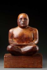 Ronald Moody, Seated Sarong
Figure, 1938. Wakefield Council
Permanent Art Collection. © The
Ronald Moody Trust. Photo: Anna Bridson.