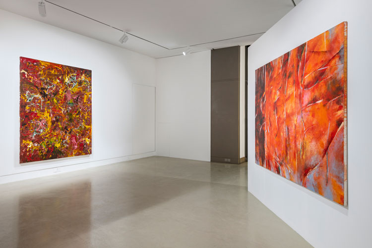 Modal Painting, installation view, Maximillian William, London, Spring 2021. Photo: Damian Griffiths. Image courtesy of Maximillian William, London.