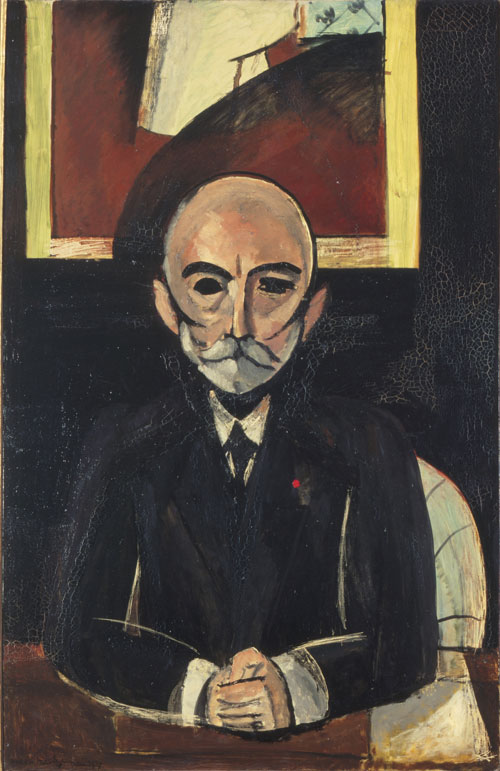 Henri Matisse. Portrait of Auguste Pellerin (II), 1917. Oil on canvas, 59 x 37⅞ inches (150.2 x 96.2 cm). Mus