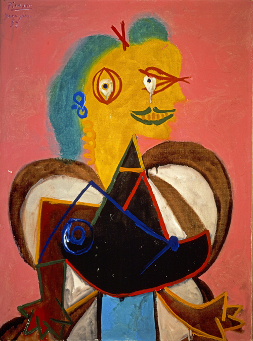 Pablo Picasso. Lee Miller, 1937. Oil on canvas, 81 x 60 cm. Private collection © Succession Picasso/DACS, London 2015.