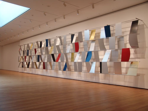 <i>Sculpture for a Large Wall</i>, 1957. Ellsworth Kelly