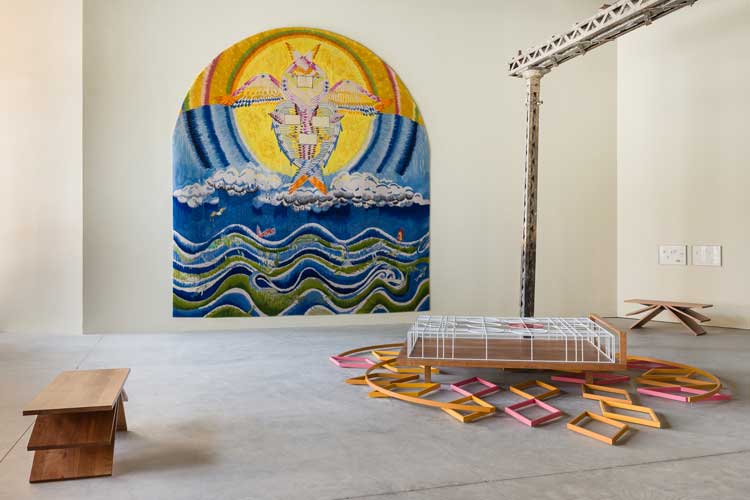 Isabel Nolan, Dreamshook, 2026. Installation view, Pavilion of Ireland, 61st International Art Exhibition, La Biennale di Venezia, 2026. Photo: Mark Blower. Courtesy of the artist and Kerlin Gallery, Dublin.