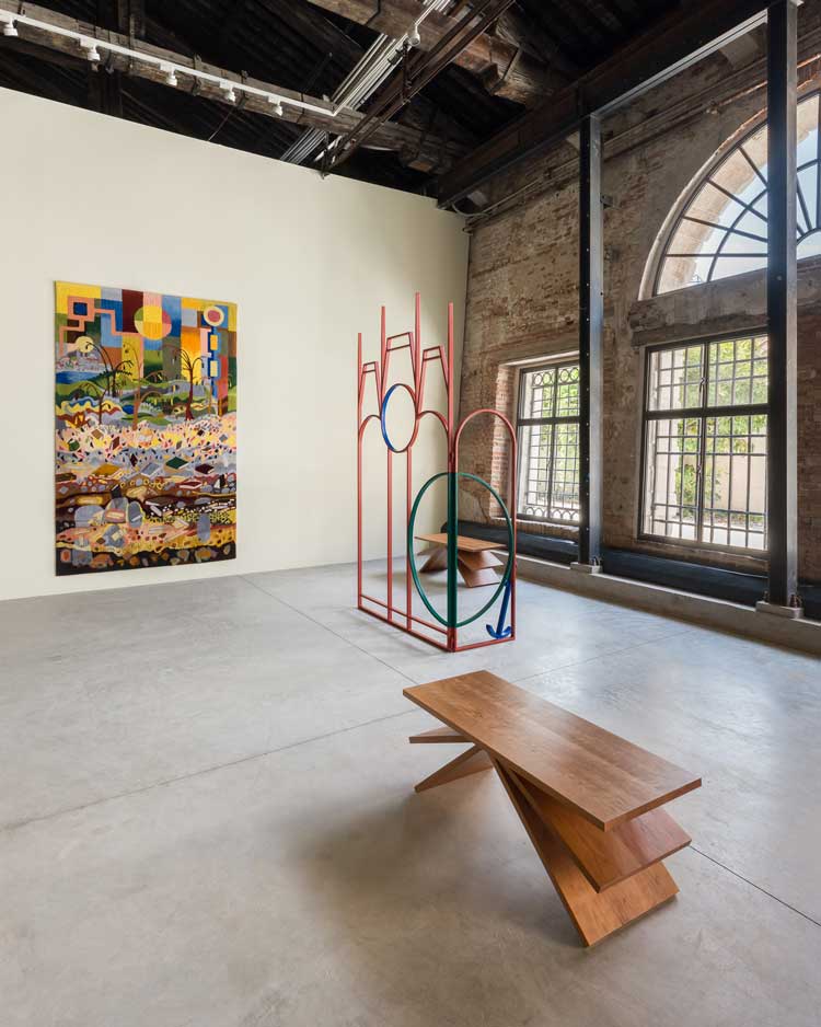 Isabel Nolan, Dreamshook, 2026. Installation view, Pavilion of Ireland, 61st International Art Exhibition, La Biennale di Venezia, 2026. Photo: Mark Blower. Courtesy of the artist and Kerlin Gallery, Dublin.