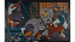 Uzo Egonu, Will Knowledge Safeguard Freedom 2 1985. © Estate of Uzo Egonu. Tiana and Vikram Chellaram.