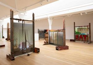 Mike Nelson: Humpty Dumpty: a transient history of Mardin earthworks: low rise, installation view, Fruitmarket, Edinburgh, 2025. Photo: Ruth Clark.