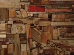 Work by George Morrison (Grand Portage Band of Chippewa, 1919-2000), 
        <i>Untitled</i>, Wood Collage