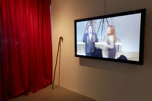 Jeanine Oleson: Hear, Here. Installation view (1), New Museum, 2014. Courtesy New Museum, New York. Photograph: Jesse Untracht-Oakner.