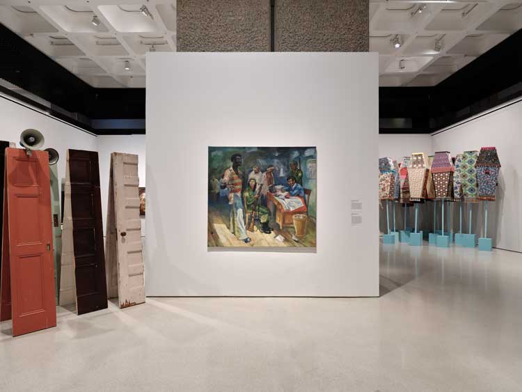 Project a Black Planet, The Art and Culture of Panafrica, Installation view, 11 Jun – 6 Sep 2026 © Thomas Adank, Barbican Art Gallery.
