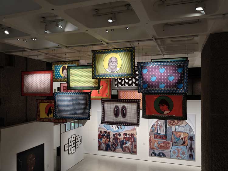 Project a Black Planet, The Art and Culture of Panafrica, Installation view, 11 Jun – 6 Sep 2026 © Thomas Adank, Barbican Art Gallery.